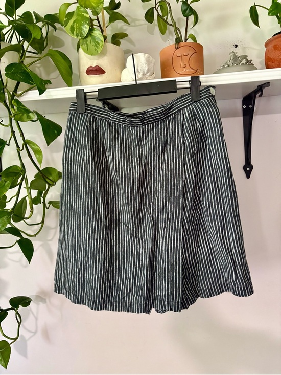 Susan Bristol Pants - Susan Bristol Black & White Striped Circle Skirt